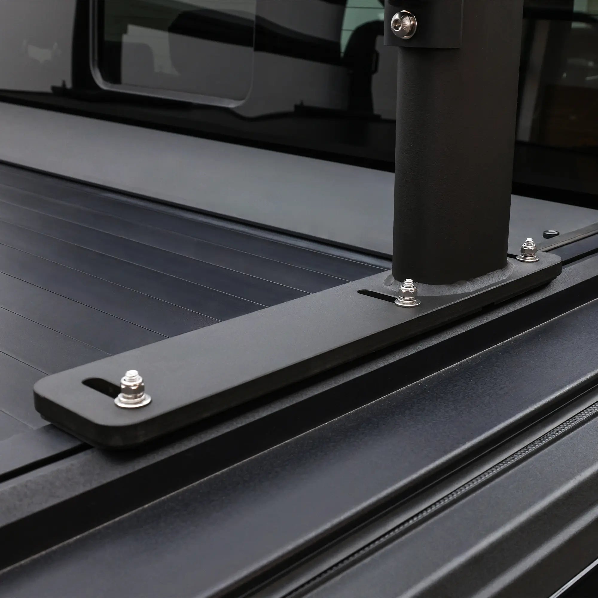 Truck Bed Rack Fit for F150,Silverado,Ram with Tonneau Cover, 800 LBS.Adjustable Ladder Rack, Heavy-Duty Pickup Rack Extendable Bed Rack with Side Bars-7