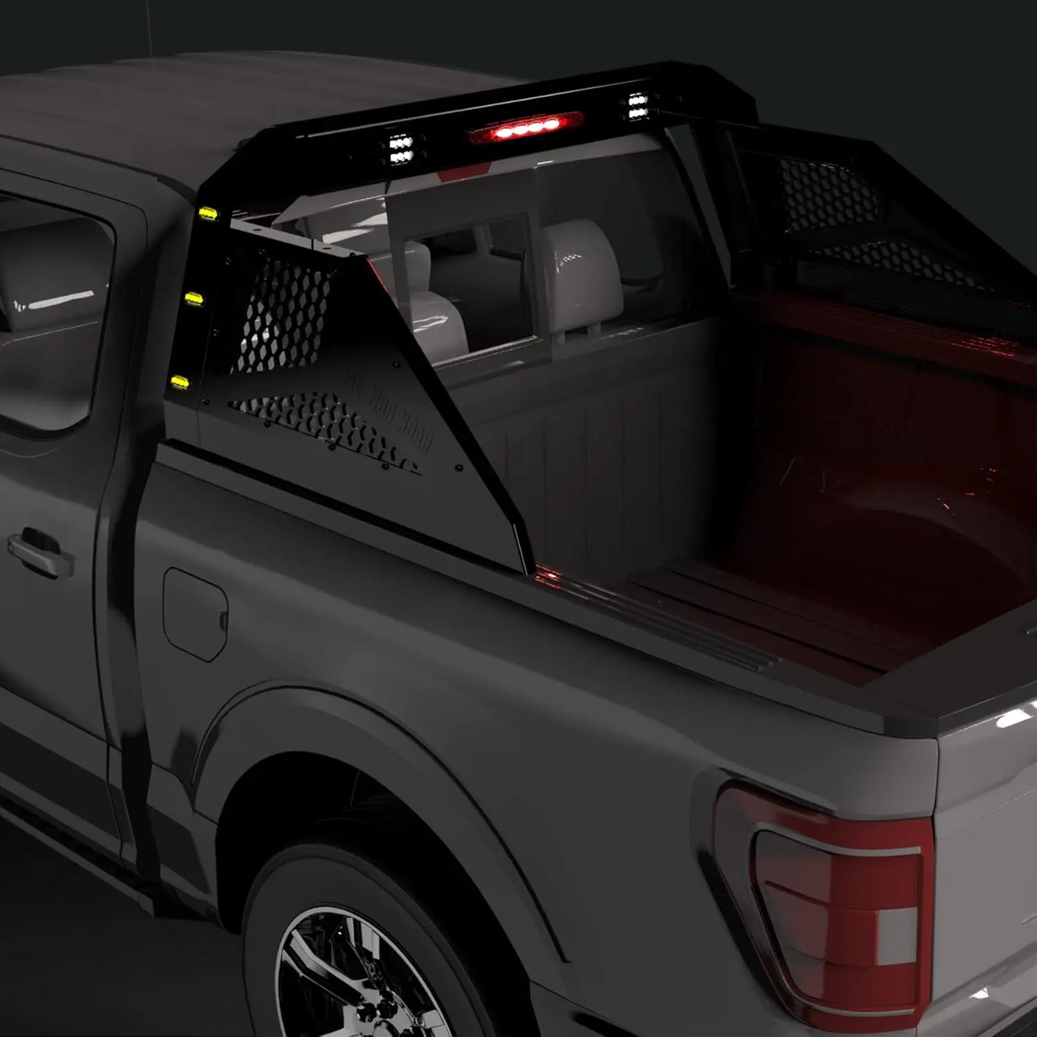 Adjustable Truck Bed Roll Bar Chase Rack-5