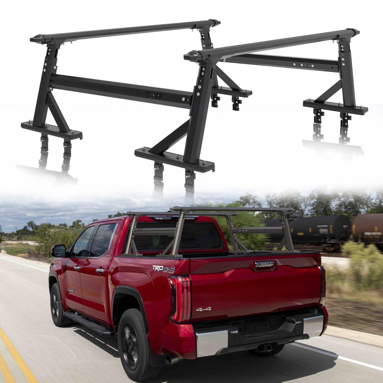 thumbnail image 2 of Tailgate Steps For Pickup Trucks Beech Lane Universal Pickup Truck Tailgate Ladder | Folding Aluminum Ladder With Rubber Feet & Grip Plates, Up To 45" Foldable Ladder 2 of 13
