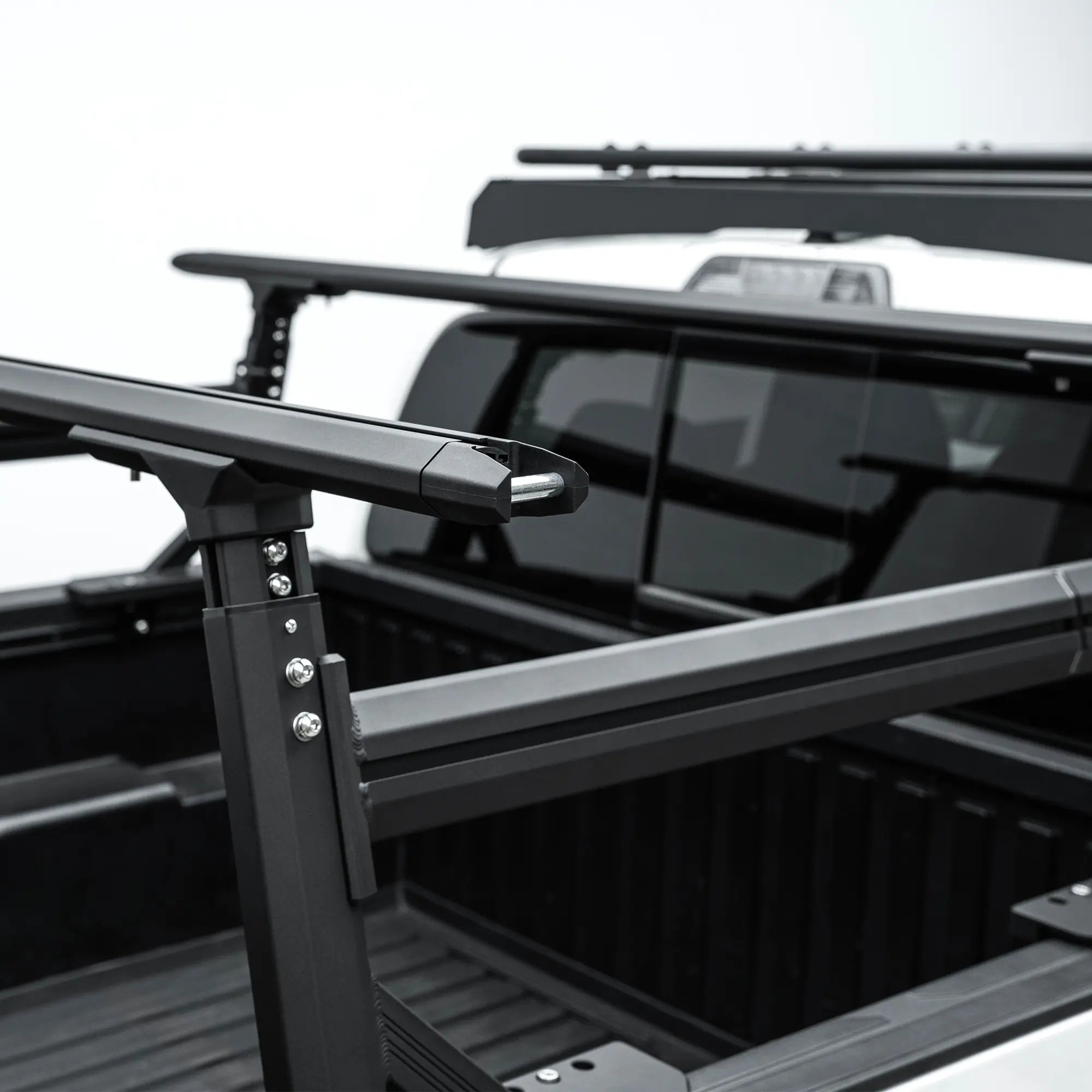 Heavy Duty 800LB Adjustable Bed Rack for Trucks with inner rails-7