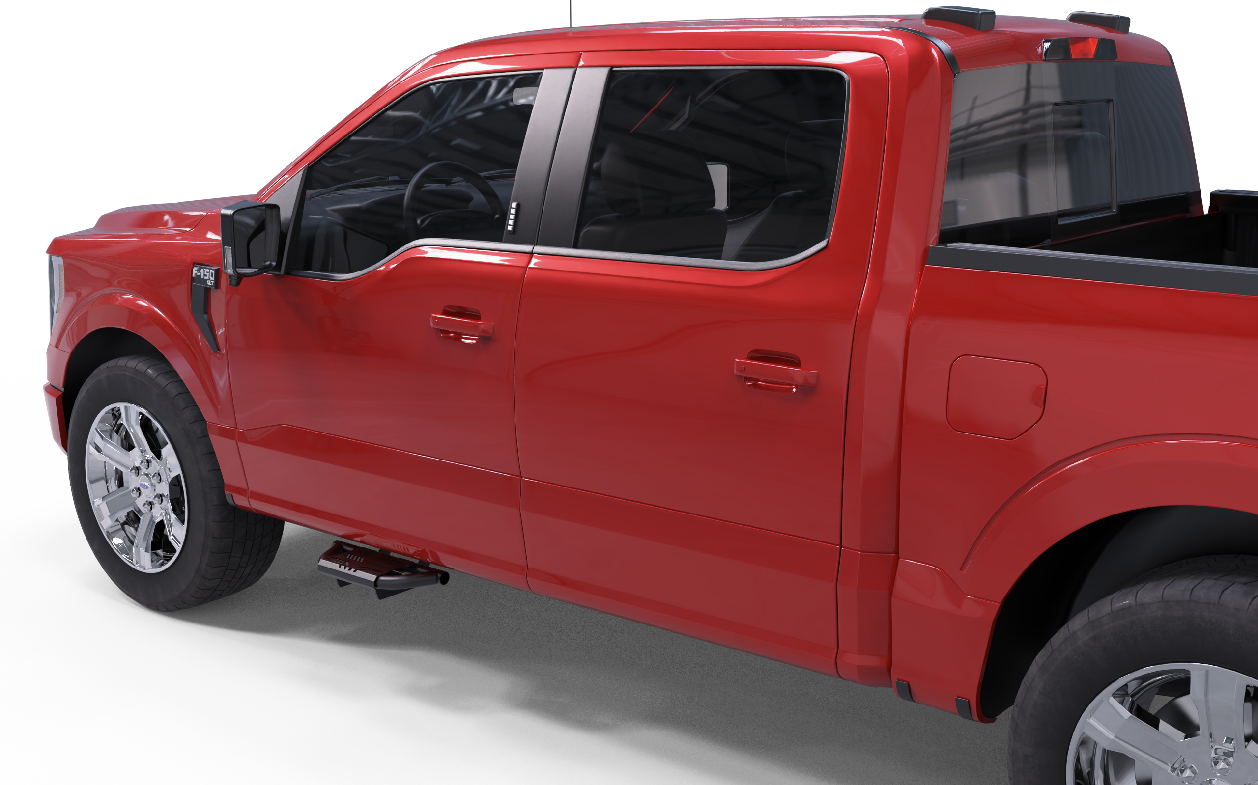 2 Pcs EZ-Steps for Ford F-150 & F250/F350: Safe & Easy Access for Families and Pets-1