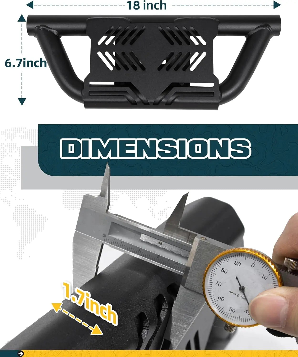 4PCS EZ Side Steps for Dodge RAM 1500 Crew Cab 2019-2026-8