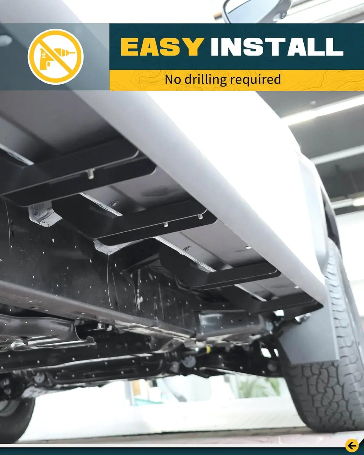 5" Running Boards Fit for 2024 2025 2026 Toyota Tacoma Double Cab Crew Cab with 4 Full-Size Doors Tacoma Side Step Step Bar-4