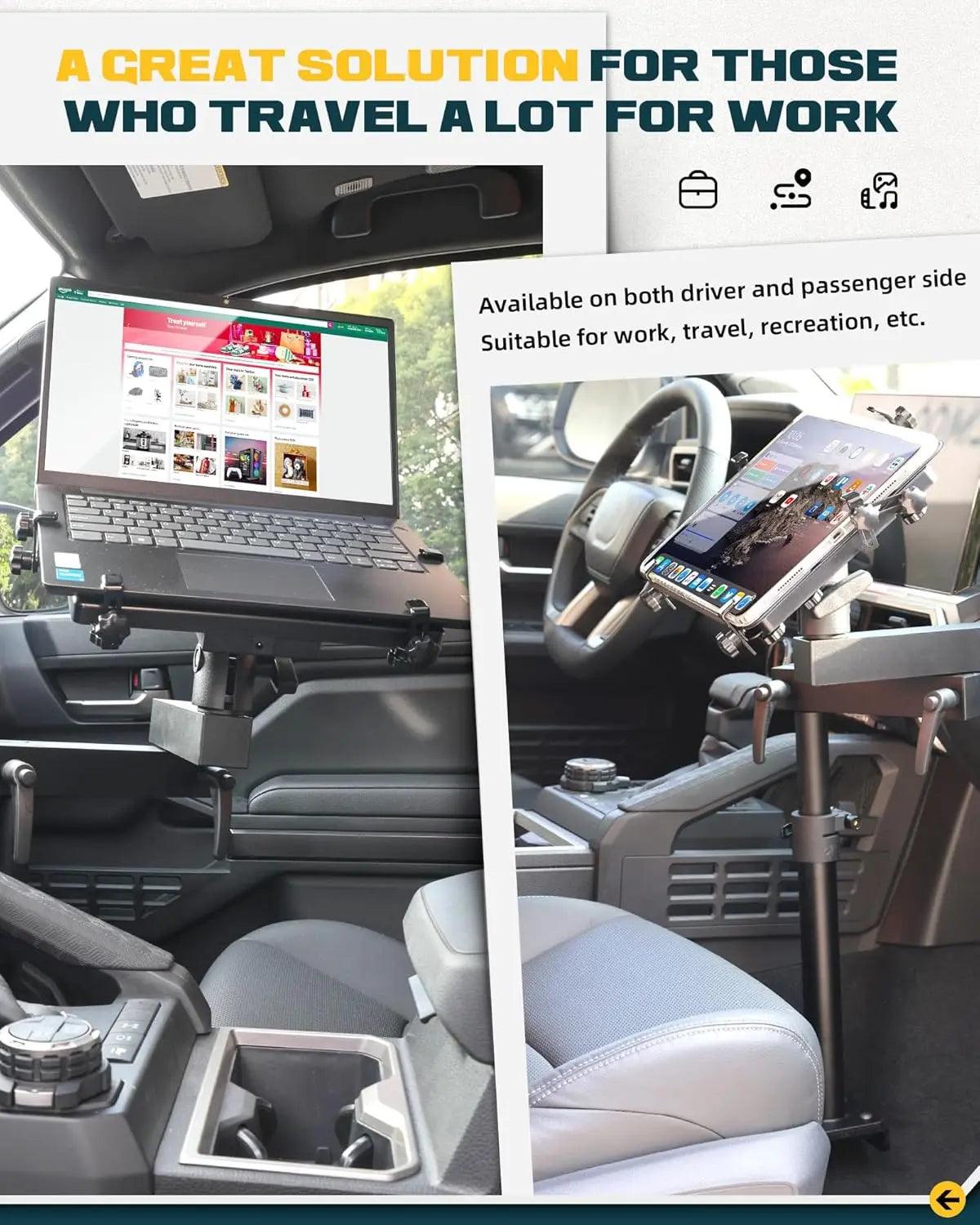 Heavy Duty Laptop Mount for Toyota Tacoma-7