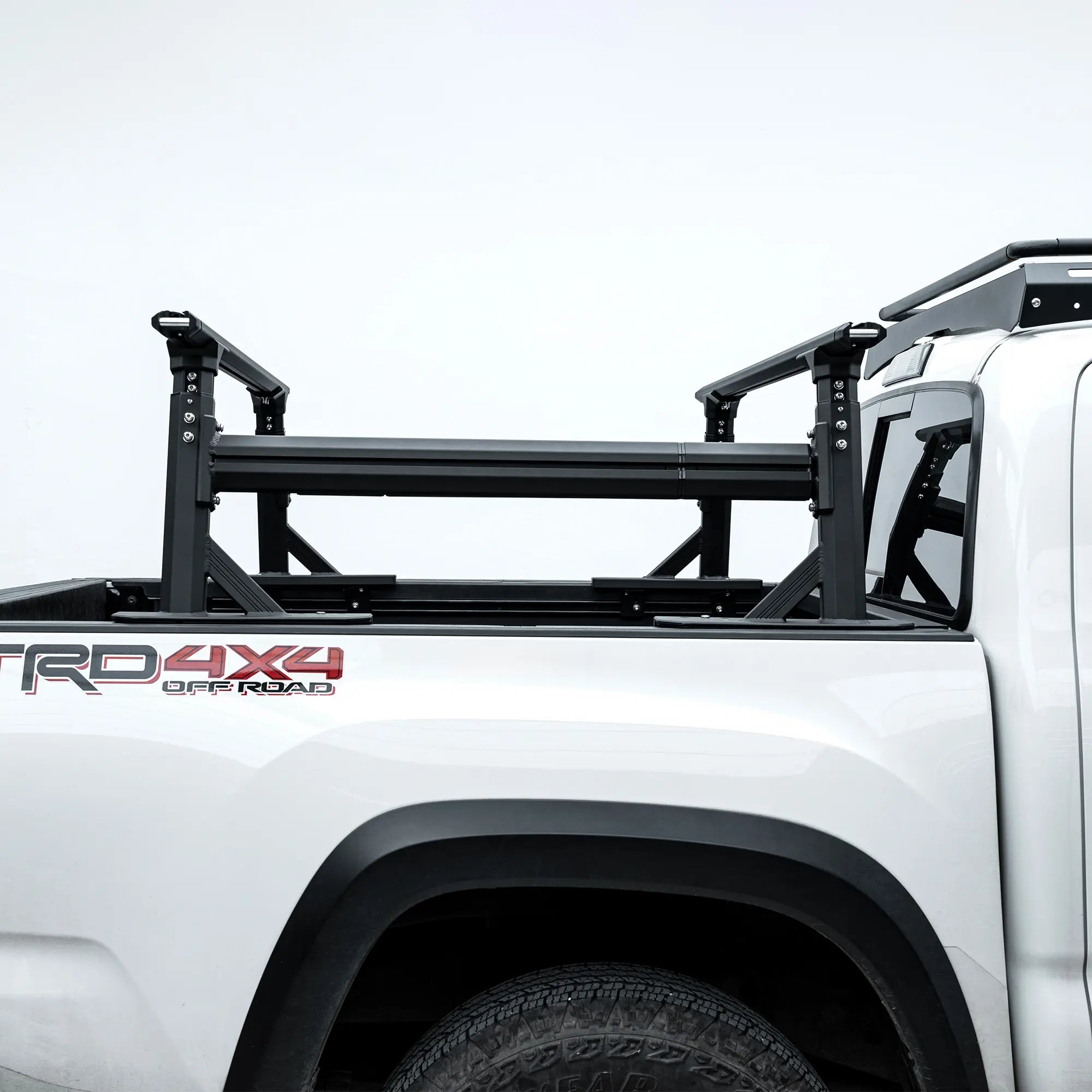 Heavy Duty 800LB Adjustable Bed Rack for Trucks with inner rails-10