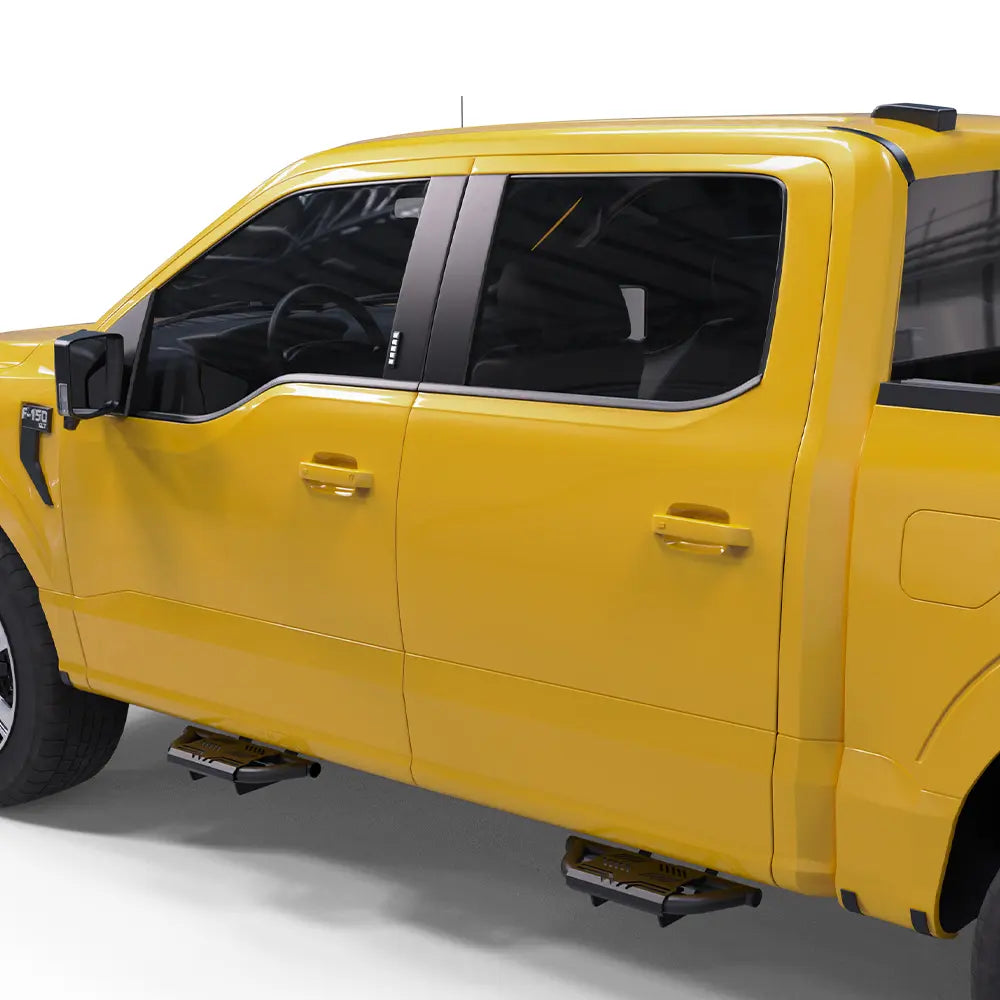 4PCS EZ Side Steps for 2015-2024 Ford F Series
