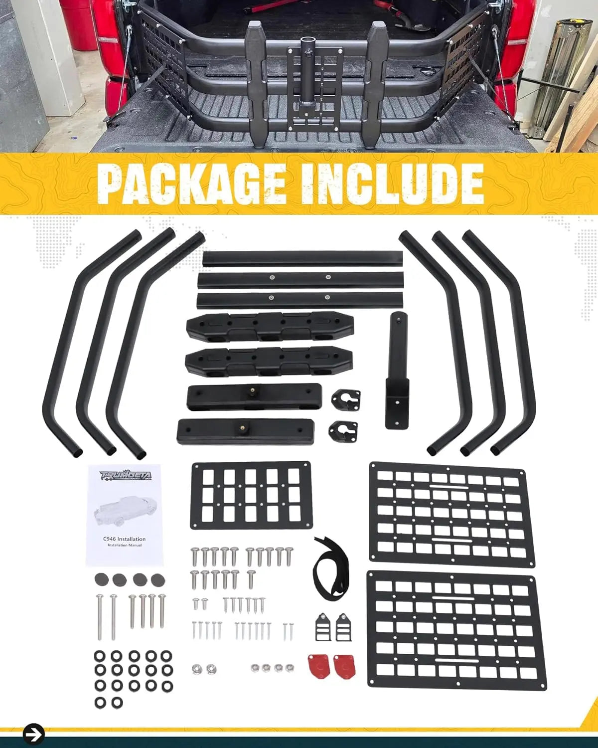Truck Bed Extender for Toyota Tacoma-9