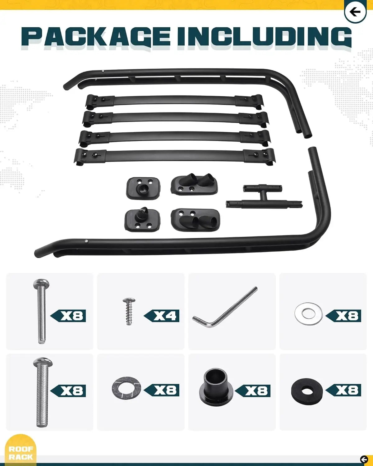 Roof Rack Basket for Toyota 4Runner-9