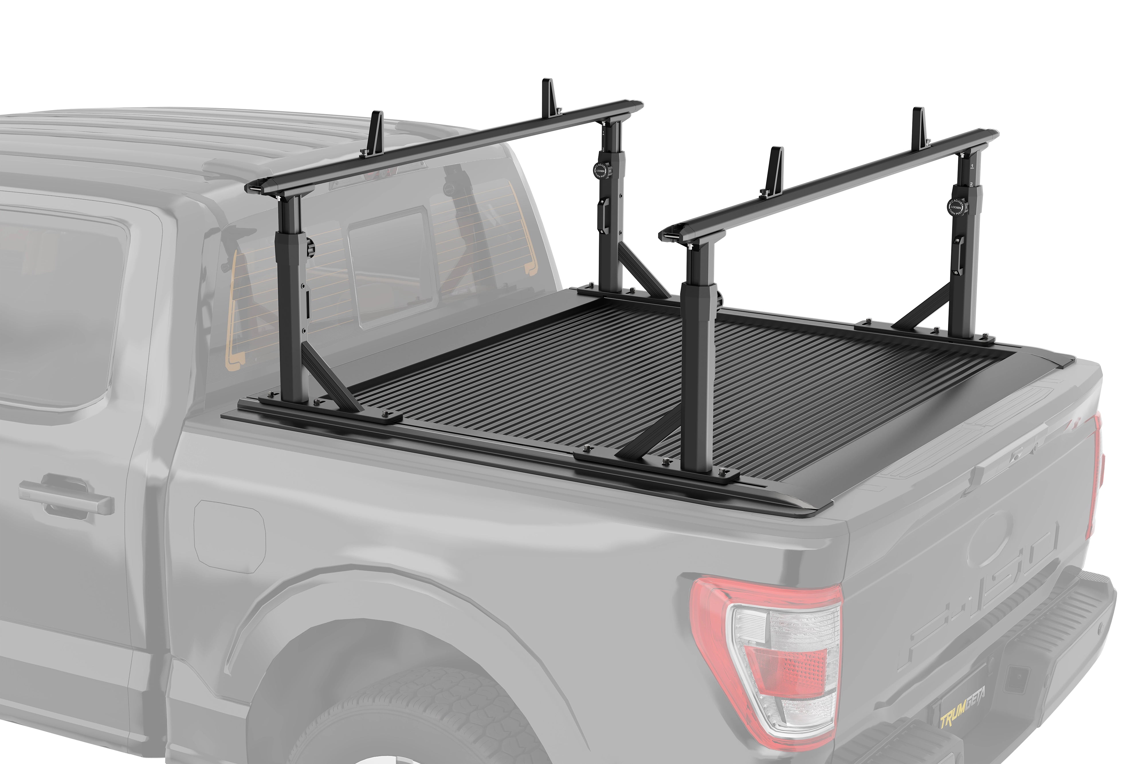 Adjustable Ladder Racks for Full-Size Pickup Trucks -TRUMGETA
