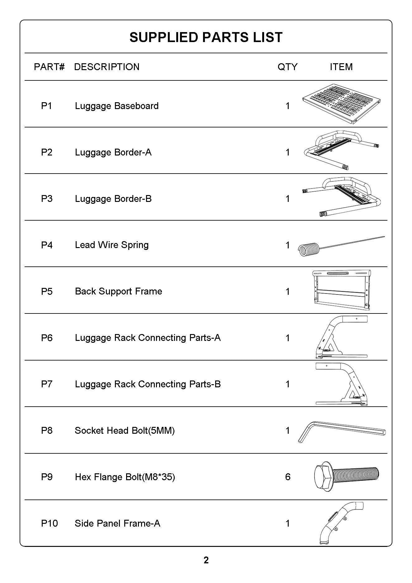 Molle Chase Rack with Flip Cargo Deck for Overlanding and Work Use Fit for F150 Tacoma Silverado-1