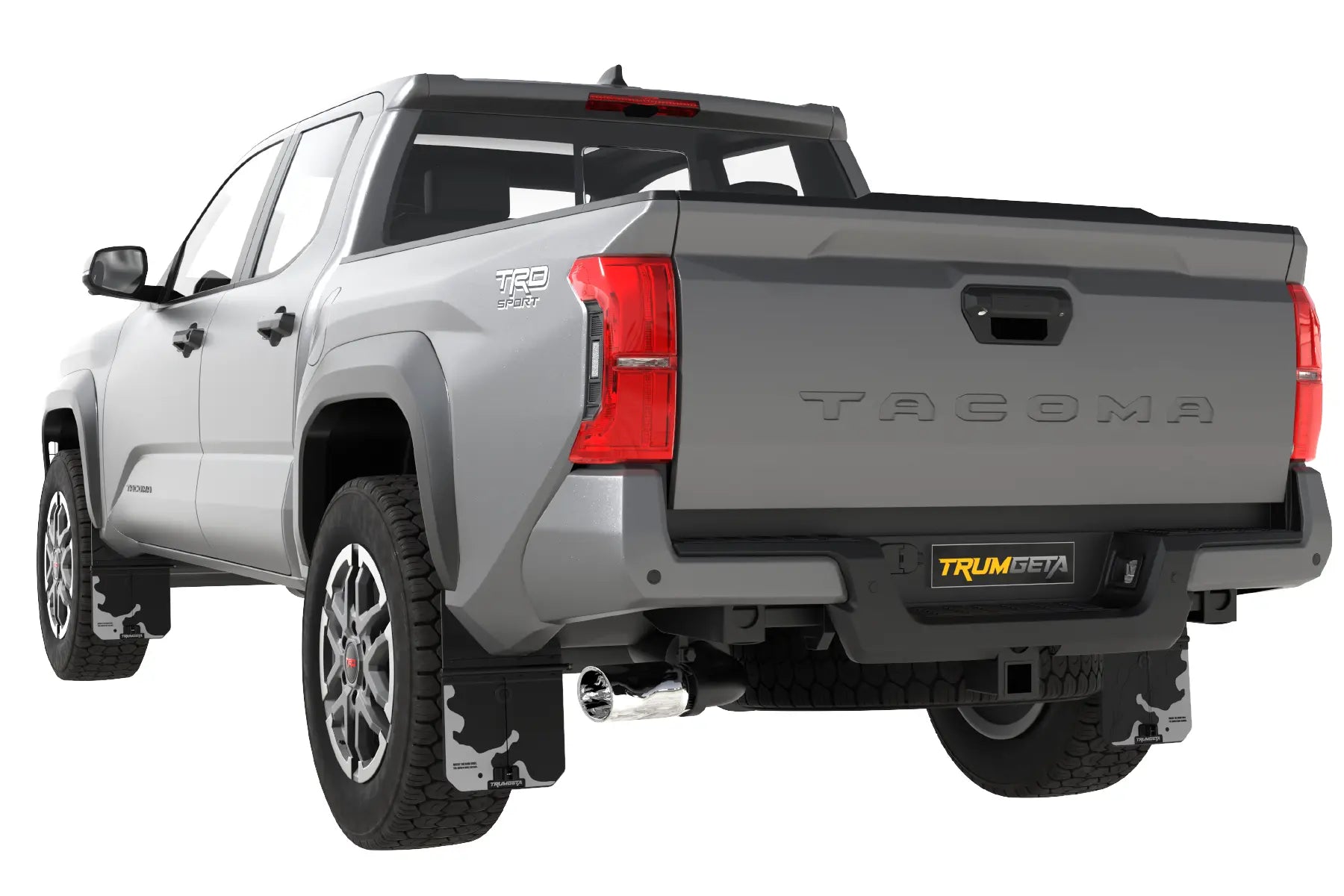 4PCS Silver Truck Mud Flaps for Toyota Tacoma 2024 2025-10