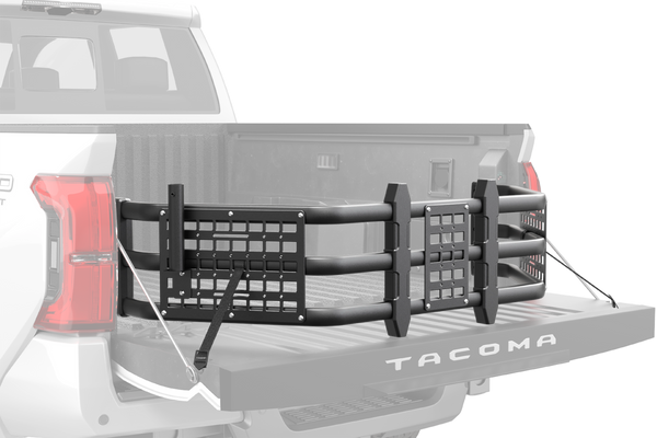 TRUMGETA Toyota Tacoma Bed Extender for 2005-2026 Models with Molle Panel - Extend Cargo Space for Camping, Bikes & Furniture