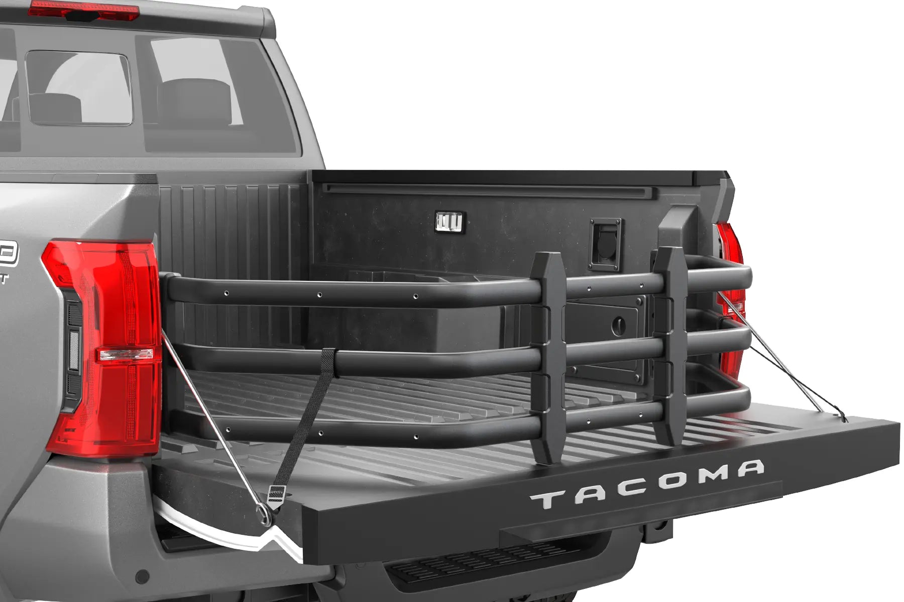 Toyota Tacoma Bed Extender (2005-2025) - Double Your Cargo Space for Camping, Bikes & Furniture - TRUMGETA