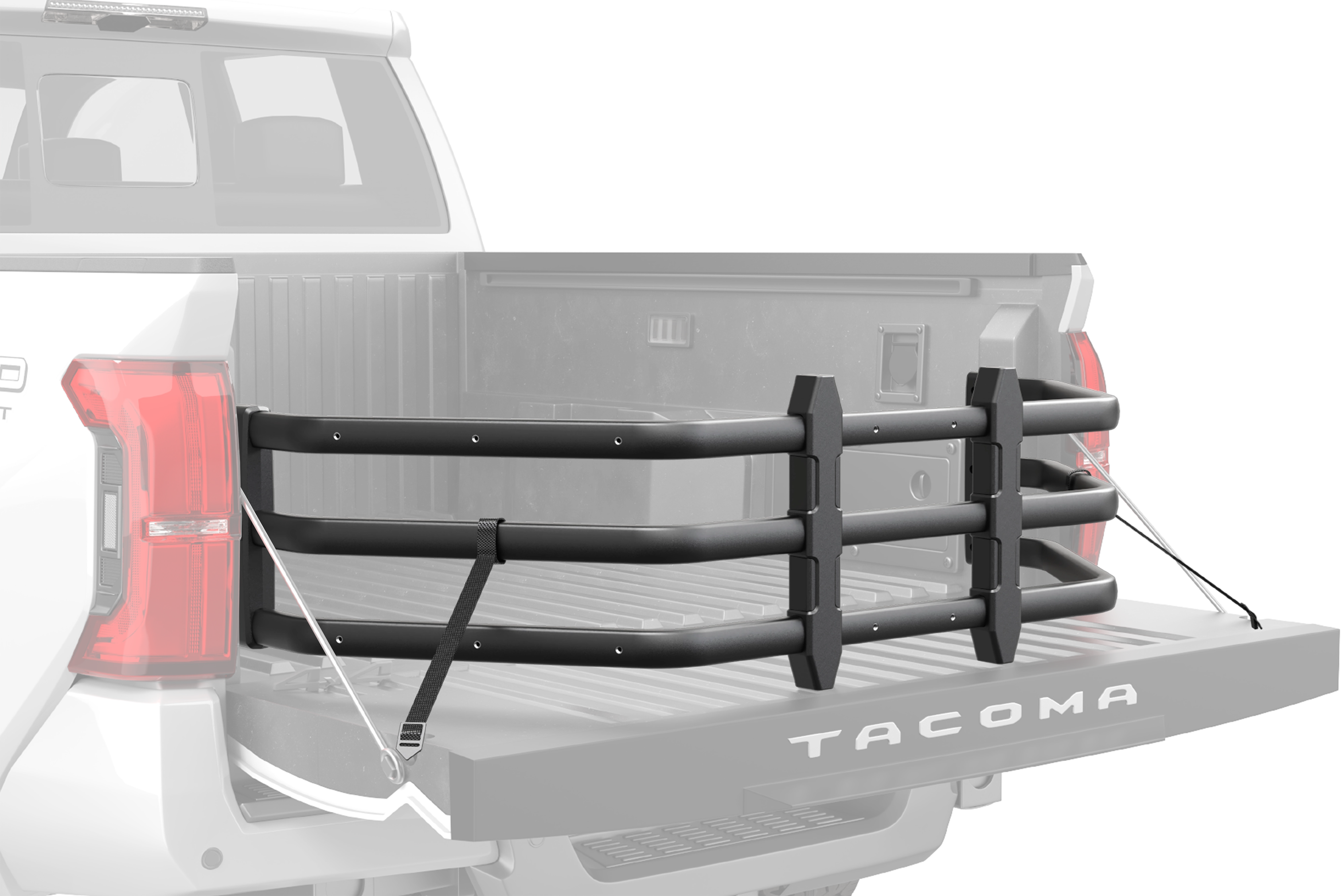 Toyota Tacoma Bed Extender (2005-2025) - Double Your Cargo Space for Camping, Bikes & Furniture - TRUMGETA