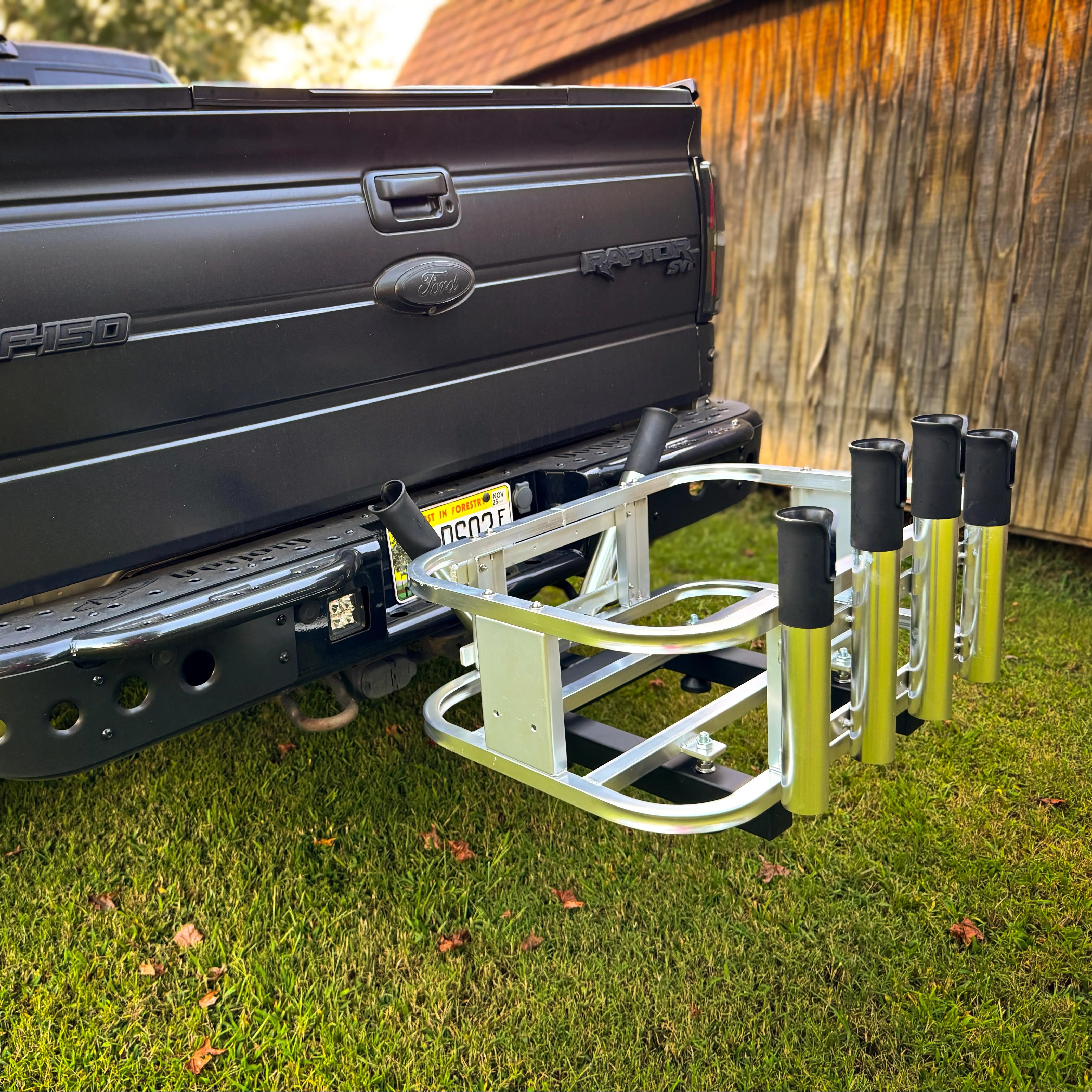 Universal Jet Ski Cooler Rack with Rod Holders-19