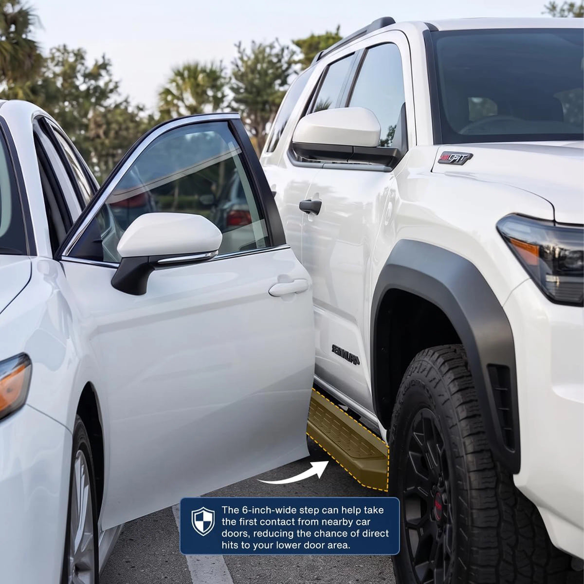 TRUMGETA 6" Running Boards Side Steps for 2025-2026 Toyota 4Runner (6th Gen)