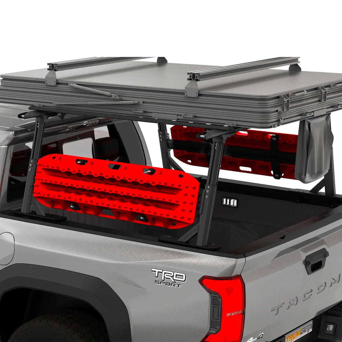 TRUMGETA Adjustable 1000LB Heavy Duty Bed Rack for Trucks with Factory Inner Rails - ULTRA
