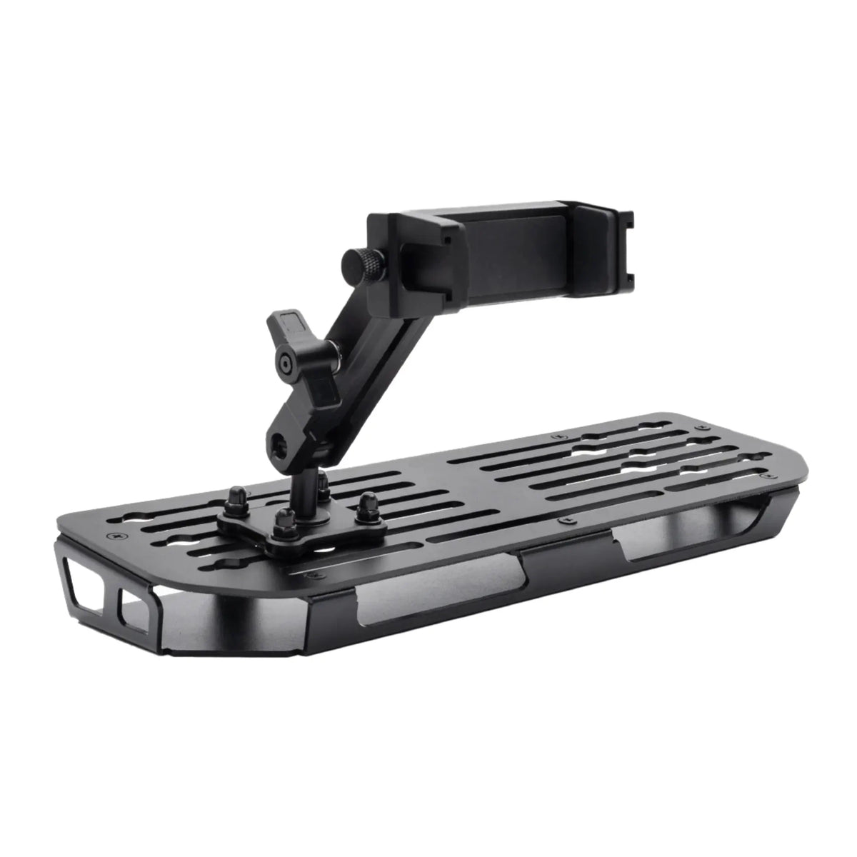TRUMGETA Aluminum Modular Dash Mounting Platform with Phone Holder for 2021-2025 Ford F-150 & 2021-2023 F-150 Raptor