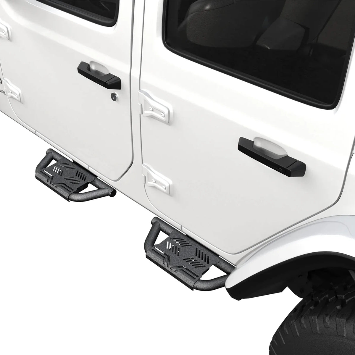 TRUMGETA Auxchemic® 232007 Side Steps for 2018-2026 Jeep Wrangler JL