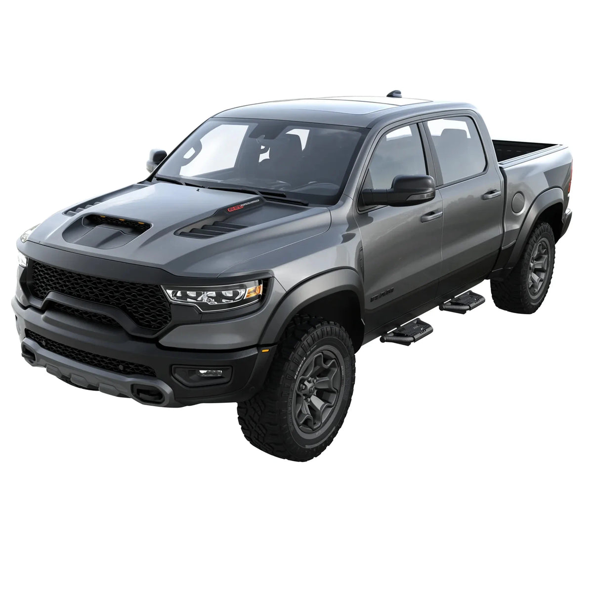 TRUMGETA Auxchemic® 232021 Side Steps for 2019-2026 Dodge Ram 1500 Crew Cab 