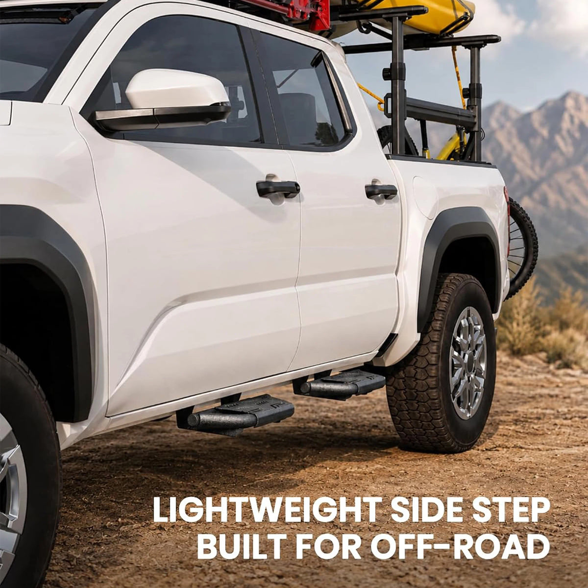 TRUMGETA Auxchemic® 232029 Side Steps for 2024-2026 Toyota Tacoma