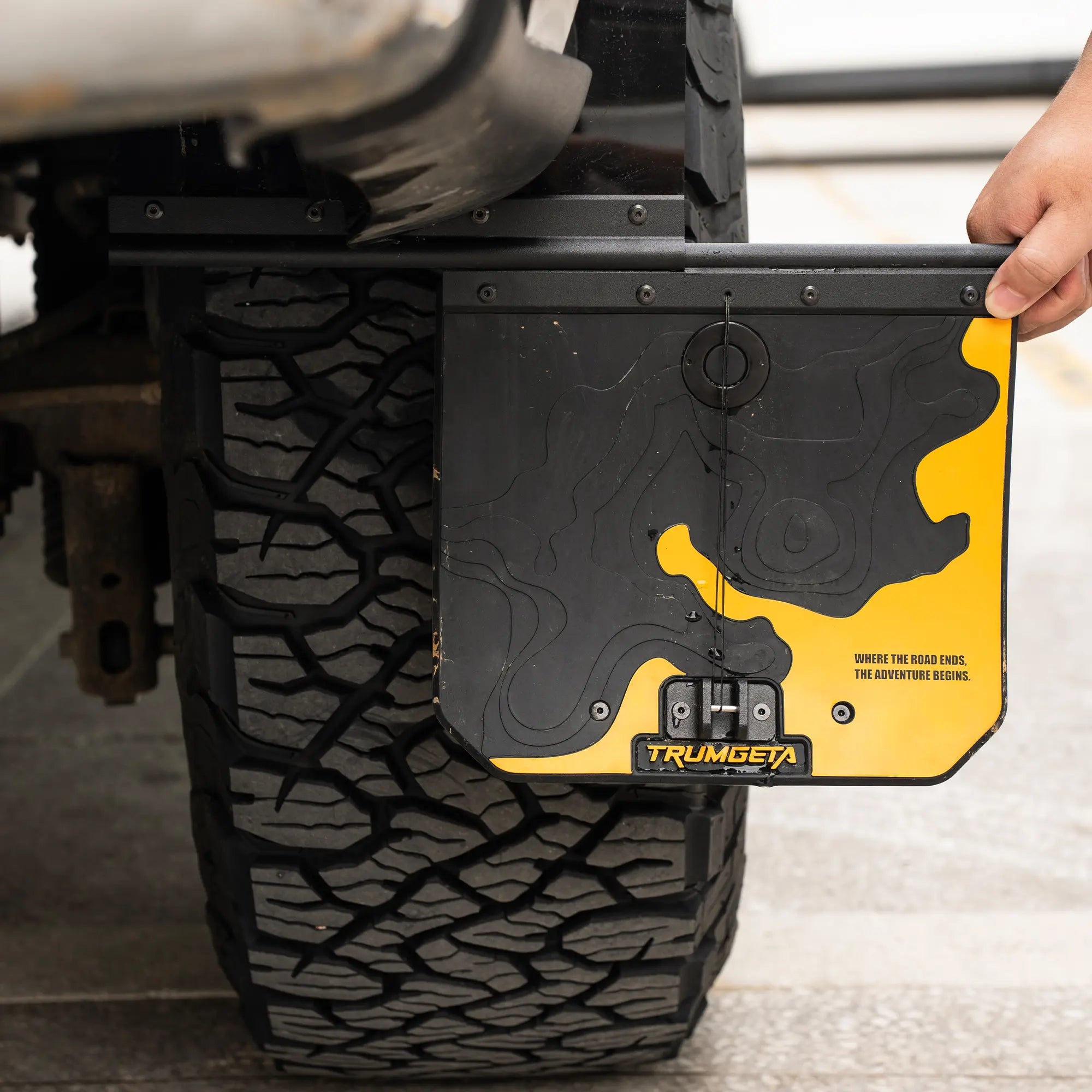 TRUMGETA 4PCS Upgraded Adjustable Truck Mud Flaps for Ford F150 2015-2020