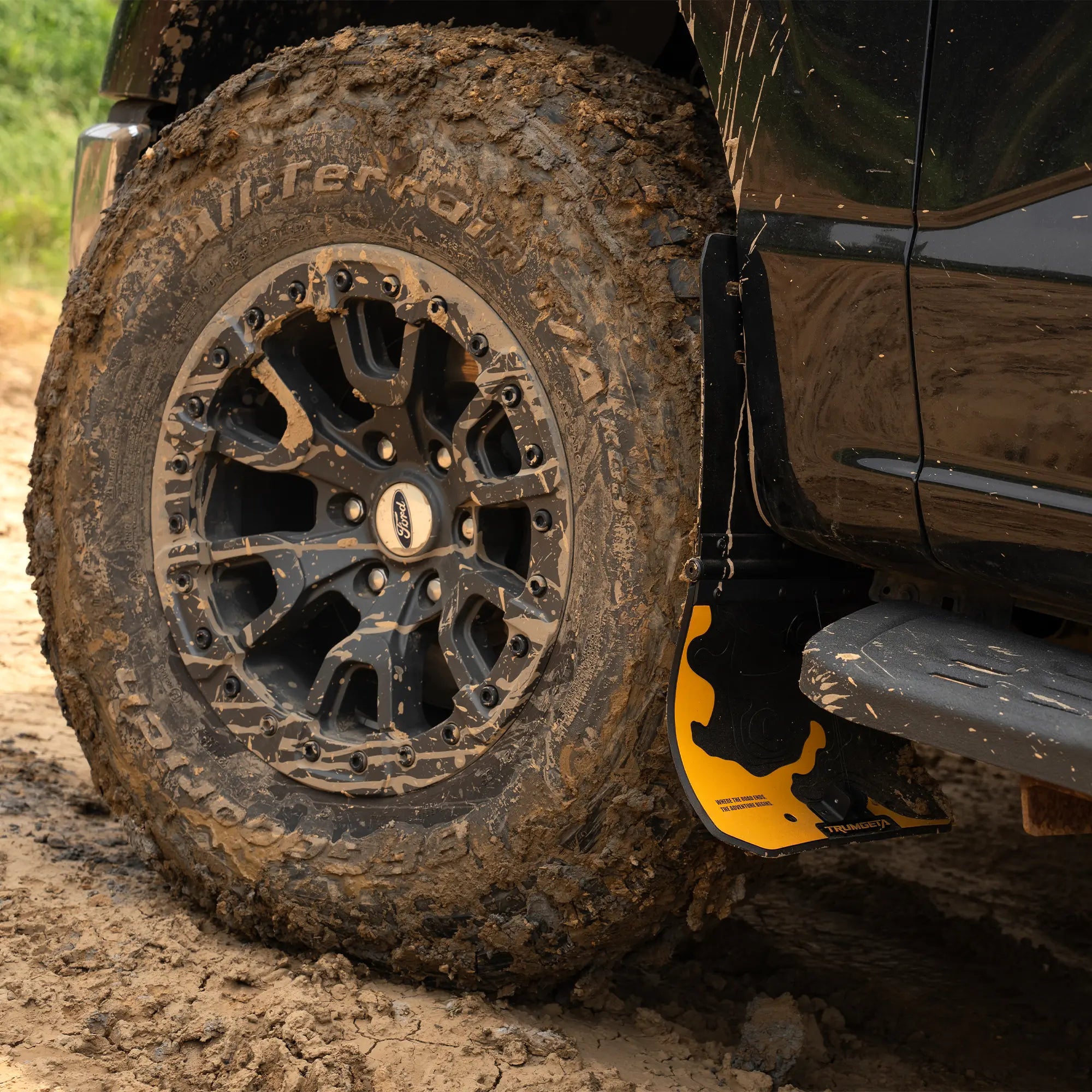 TRUMGETA 4PCS Upgraded Adjustable Truck Mud Flaps for Ford F150 2015-2020