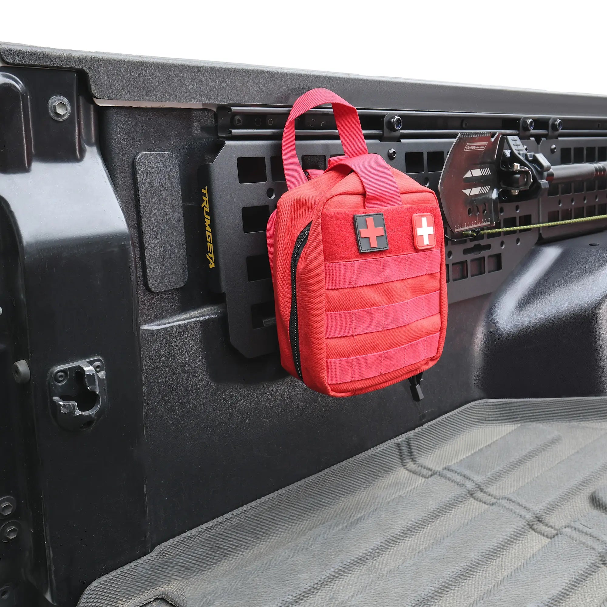 Trumgeta Side Bed MOLLE Panel Fit for 5.5 Feet Toyota Tacoma 2016-2023 Truck Storage Organizer System