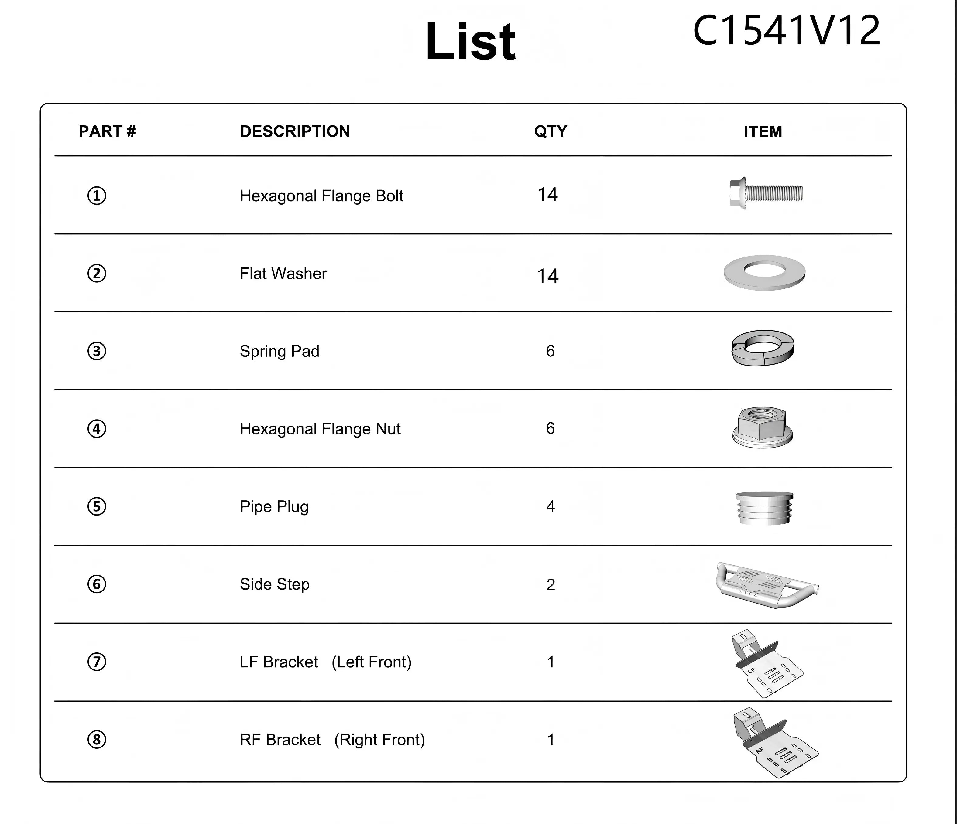 2PCS EZ-Side-Steps for 2019-2024 Jeep Gladiator JT